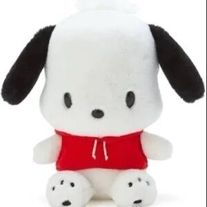 Plush Pochacco with Red Hoodie